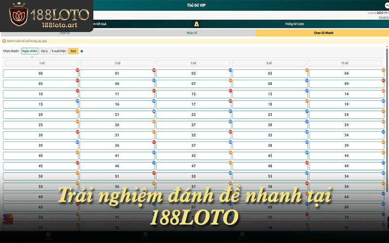 Nhịp độ quay số 188LOTO cân bằng tốc độ và kiểm soát